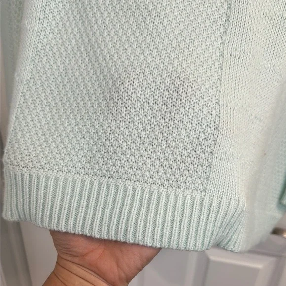 Torrid Mint Green V-Neck Oversized Sweater, 2X - Picture 7 of 7